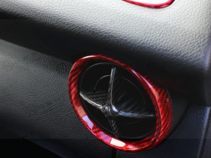 Mercedes Benz SLK Interior Air Vent Cover Kit - Carbon Fiber - R172